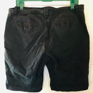 Women’s black shorts